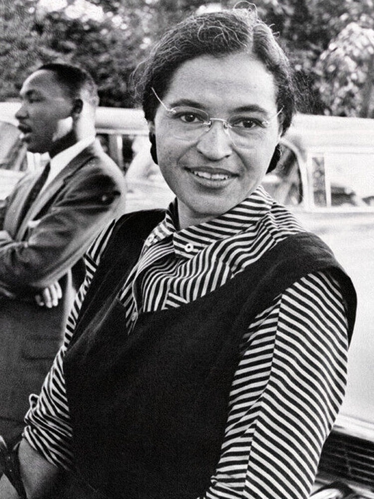 Rosa Parks 8.5 x 11 Black & White Photograph Art Print Photo Picture Collectibles:Photographic Images:Photographs Style Your Walls